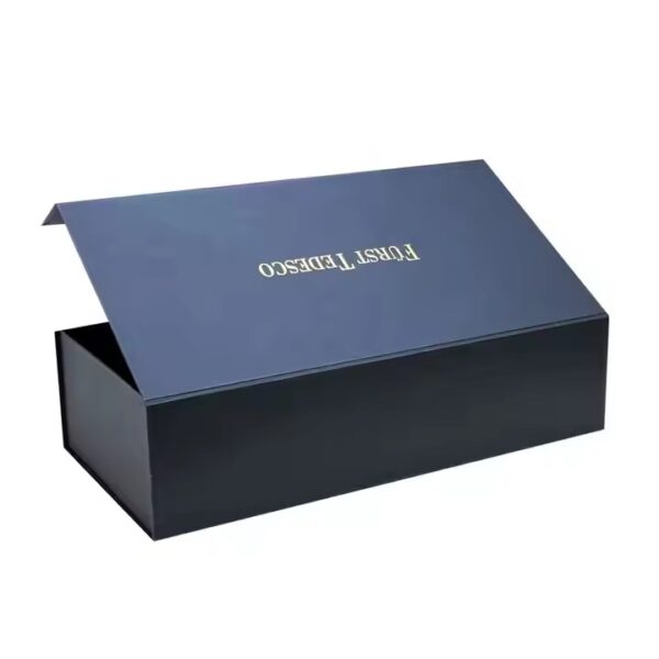 Manufacture Custom Logo Luxury Magnetic Closure Cardboard Gift Shipping Packaging Clothing Box - Image 3