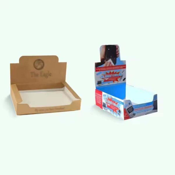 Custom Paper Cardboard Shelf Ready Product Retail Packaging Counter Tear Away Display Packaging Paper Box - Image 6