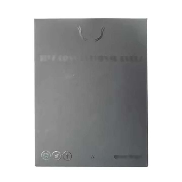 Custom UV Logo String Button Kraft Envelope Box Paper Packaging Envelope - Image 2