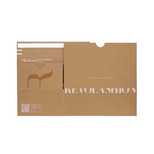 Custom corrugated cardboard box zipper opening postal self-sealing logistics carton - Image 6