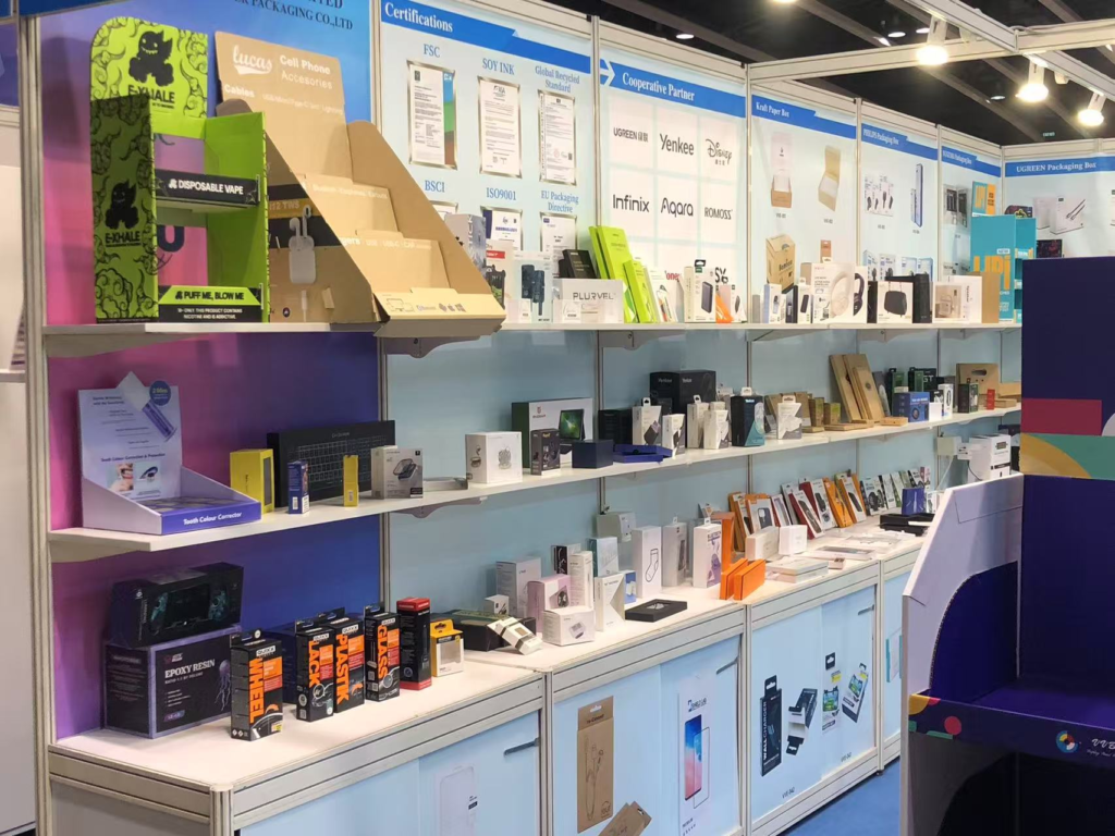 Packaging booth